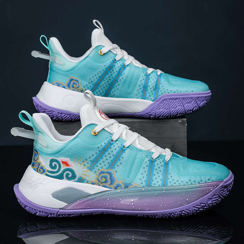 Basketball CJ2 High-Quality Night Free shipping Glow Sports for Men and Women Students Outdoor Competition Training Shoes with Friction Sound