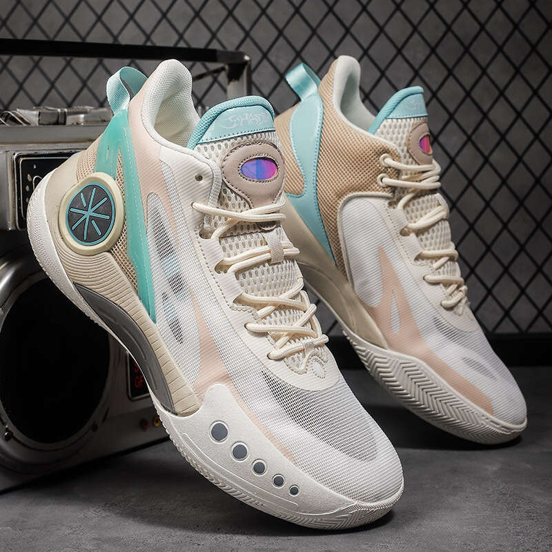 Wade Free shipping Phantom Basketball Boys, Campus Style for Middle Students, High School Students' Night Glow Low-Top Competition Shoes