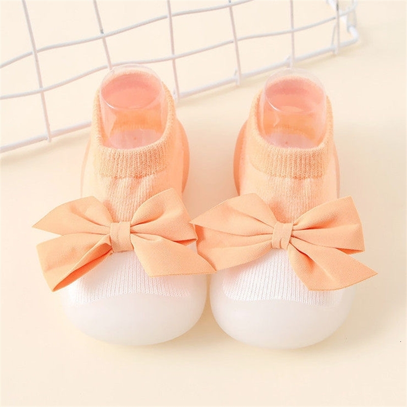 Summer Combed Cotton AntiSlip and Breathable Childrens Soft Sole Shoes Baby Walking Mesh Faced Floor Socks w250725