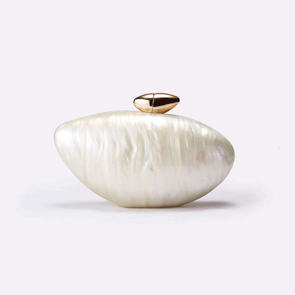 New Transparent Fashion Trend Bullet Head Acrylic Simple Evening Clutch Bag For Women B5