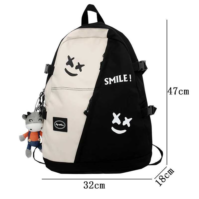 Fashion Big Backpack Winter Lovers Travel Backpack Women Laptop Mochila For Teenager Bookbag New College School Bag Men Rucksack W250812