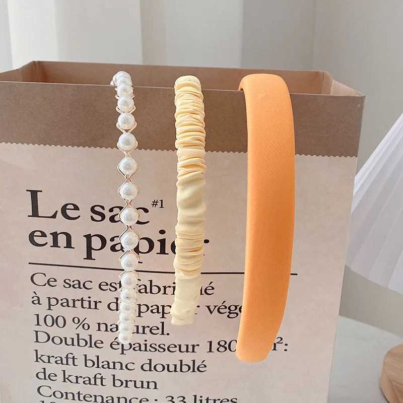 7pcs Set Fashion Wen Cloth Hair Bands Dress Band Girls Hairband Hair Hoop Women Hair Accessories X250812