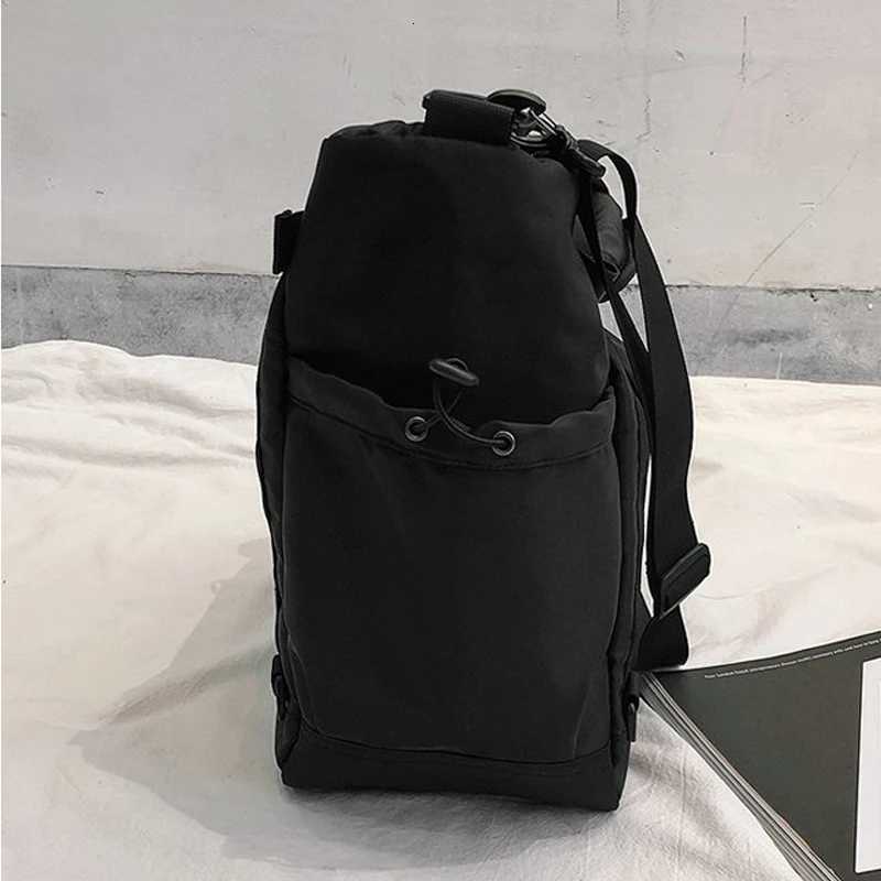Messenger Bags Men Nylon Waterproof Big Shoulder Bag High Quality Men Hip Hop Streetwear Travel Bags Z250812