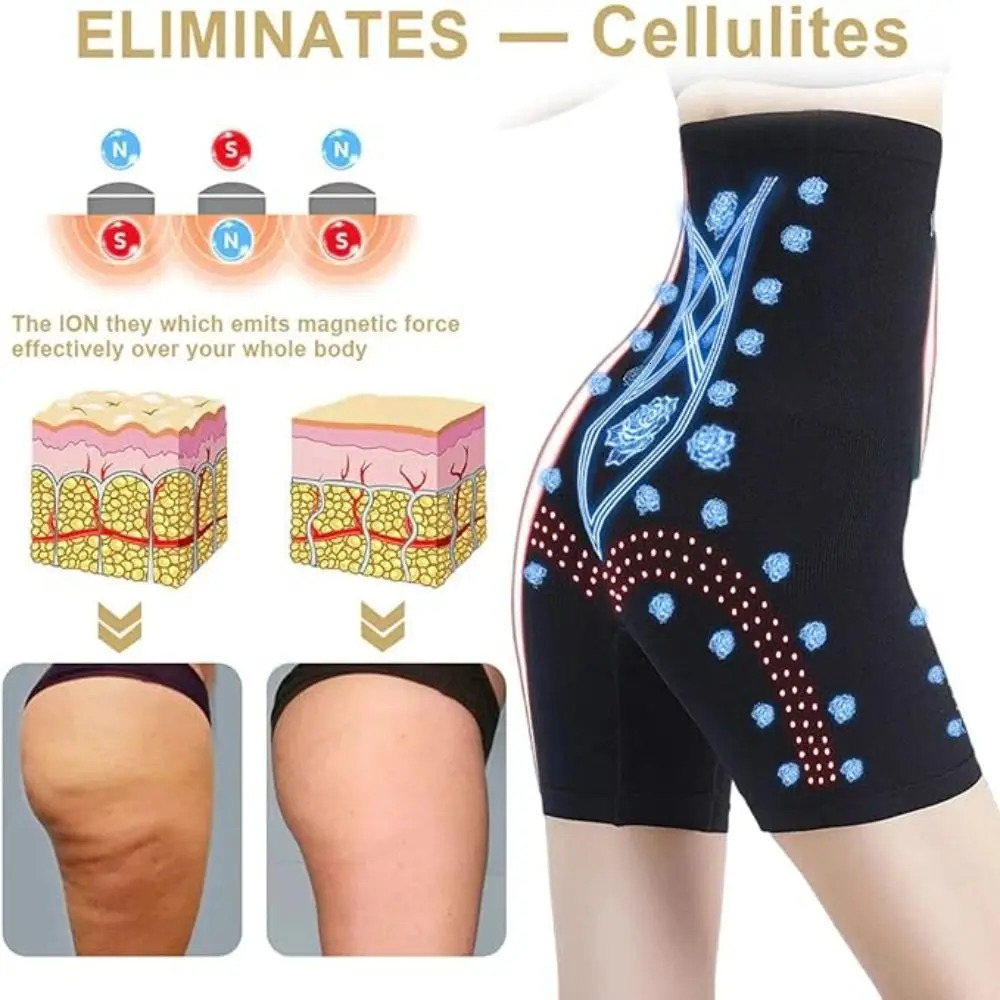 Negative Oxygen Ion Detox Shaping Shorts Ion Shaping Shorts for Weight Loss Negative Fat Burning Shaper Tummy Control Bodysuit 250807