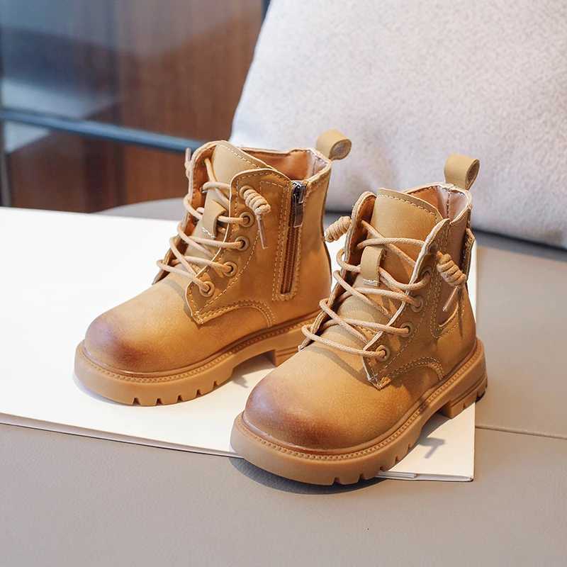 Fashion Children Booties Keep Warm Waterproof Anti-Slip Abrasion Resistant High Quality Lightweight Outdoor Casual Kids Boots XJ250812