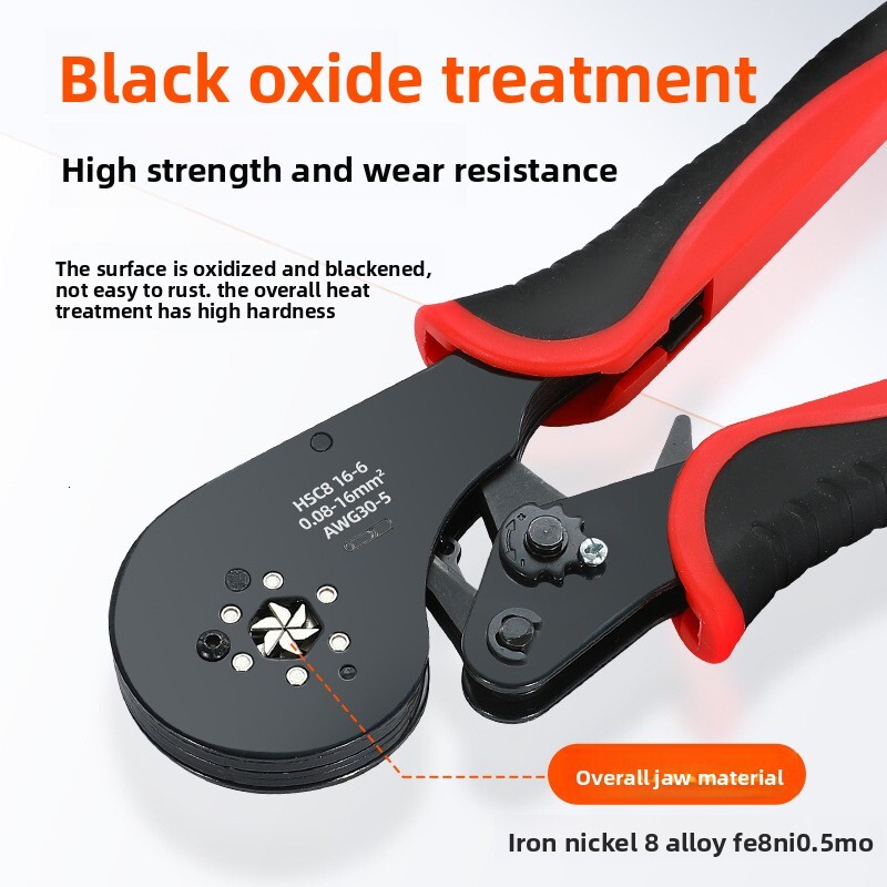 Tubular Pin Terminal Manual Wiring Mini Electrician Ratchet Tool Set Crimping Pliers