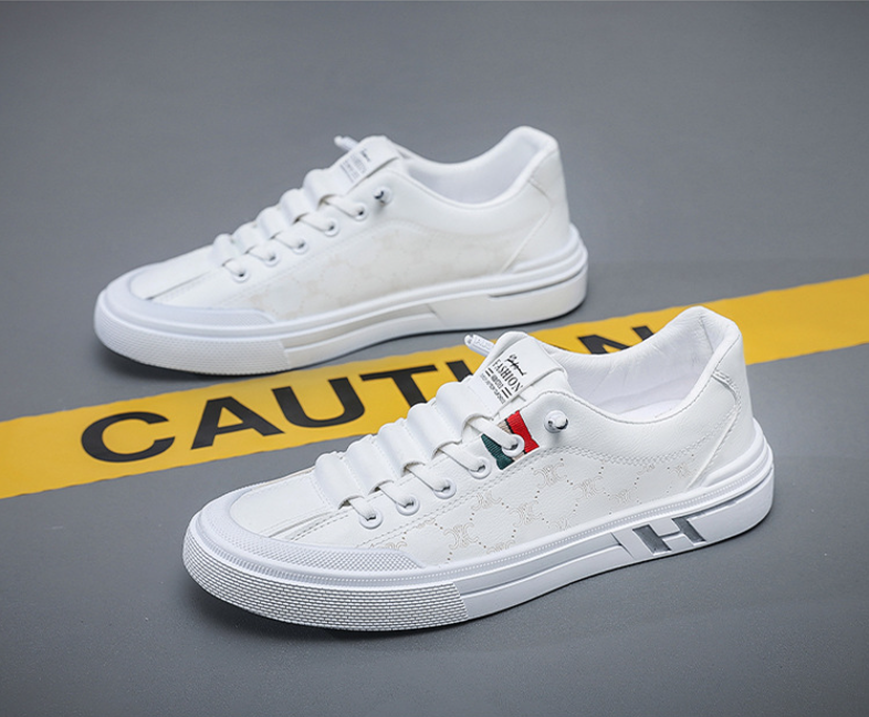 free shipping for designer Running Shoes Versatile sports white sneakers men's casual leather shoes and trendy shoes all in one go