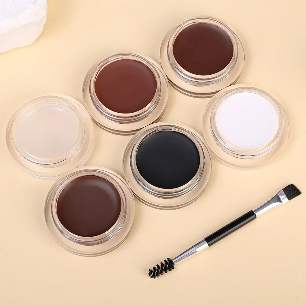 Matte Brown Black Wild Eyebrow Cream 3D Natural Tint Eyebrow Enhancers Gel Wax Waterproof Lasting Eye Makeup Cosmetic Tools 250809