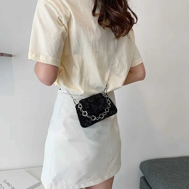 Mini Crossbody Bags for Women Solid Color Small Shoulder Messenger Bag Casual Ladies Chain Shopper Handbags Purse Z250812