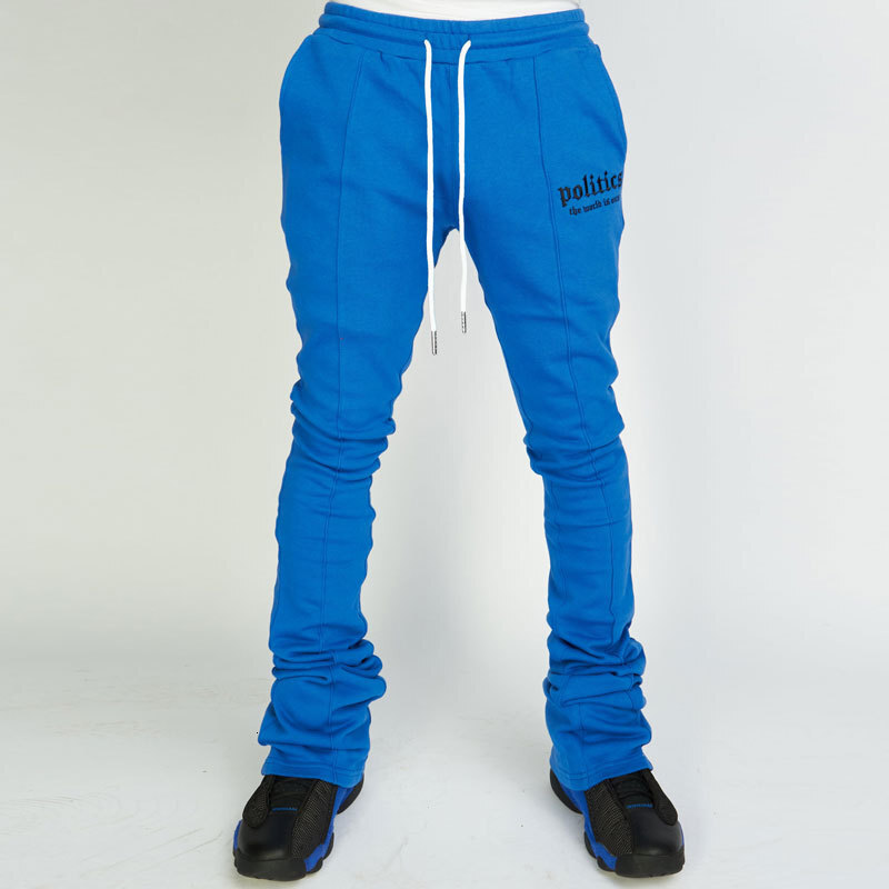 Autumn Running Fitness Long Casual Flared Pants Fashion Gradient Loose Plus Size T-Shirt