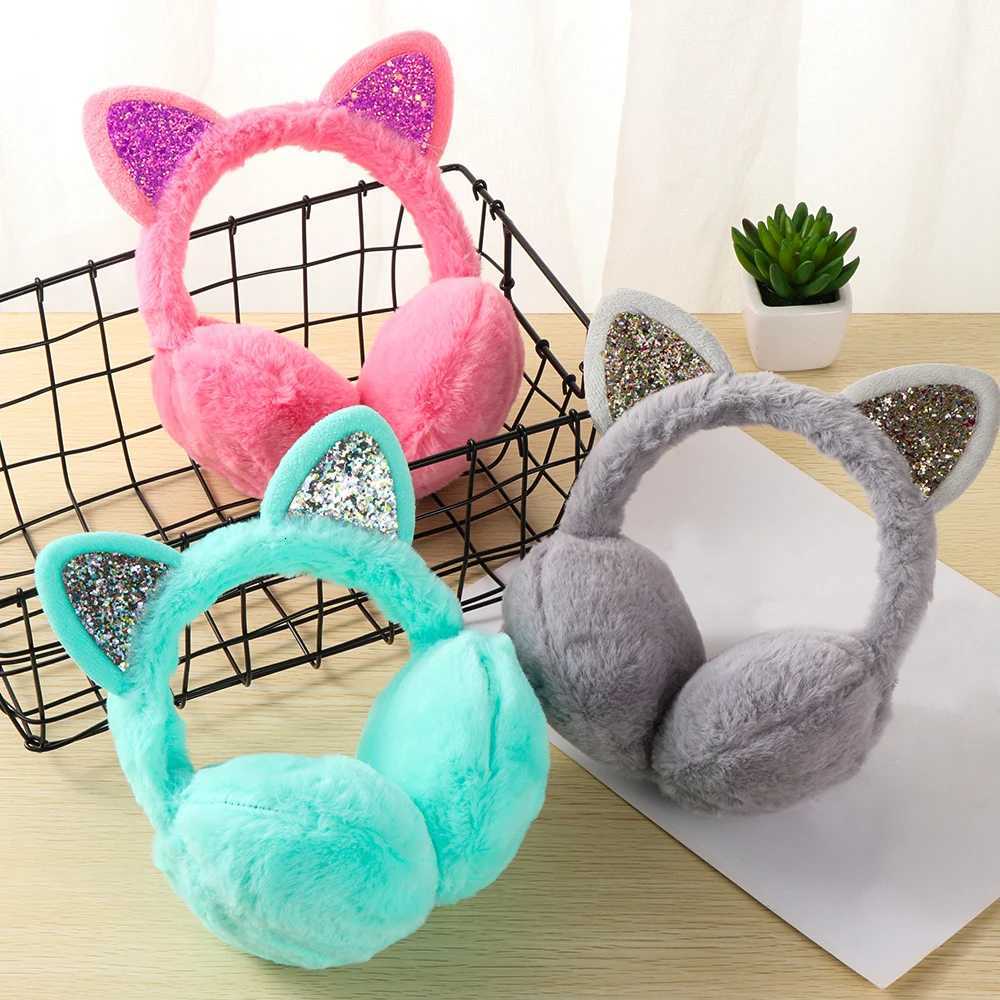 Winter Ear Muffs Ear Warmer Lovely Kids Thick Plush Unicorn Earmuffs New High Quality Ear Covers Kids Gifts Warmer Accessories XJ250812
