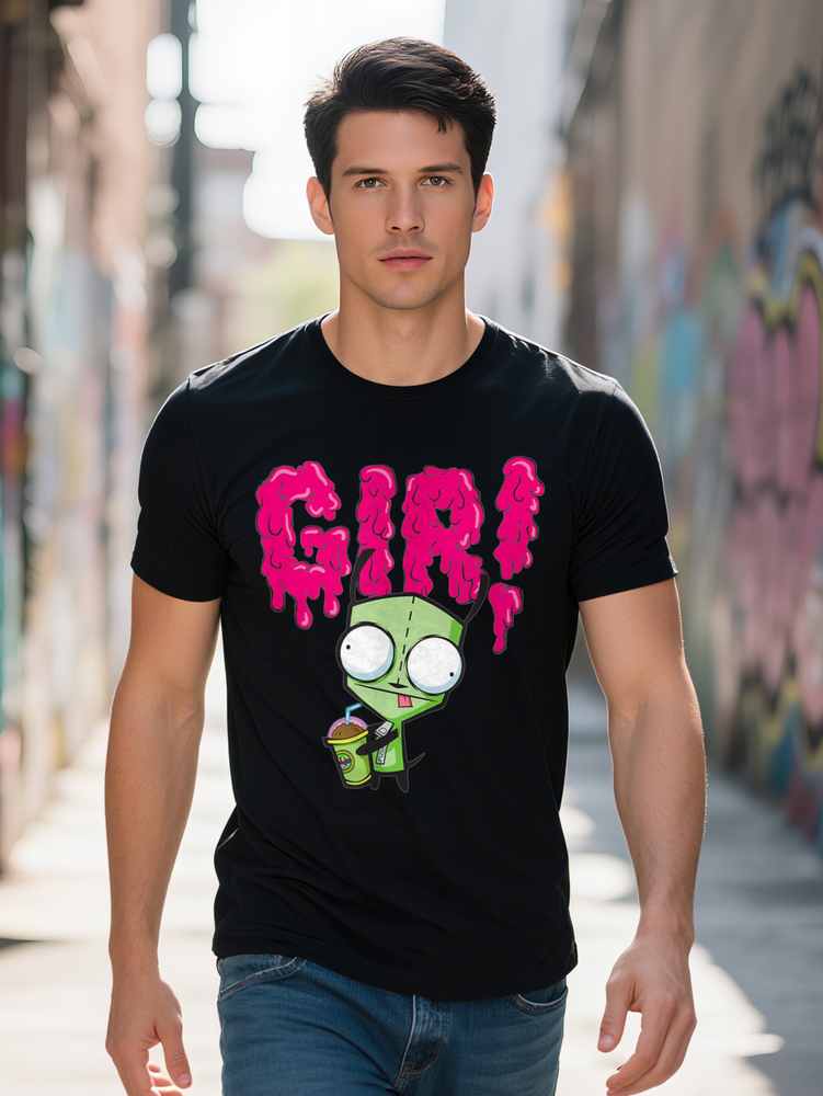 Invader Zim Gir Slime Slush T Shirt PLUS SIZE L XL