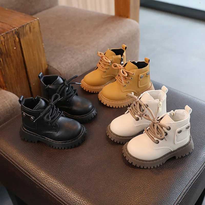 100% Cotton Shoes for Girls Fashion Front Lace Up Soft Sole Anti-Slip Warm Snow Boots XJ250812
