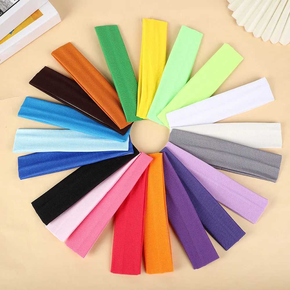 10 Pcs Elastic Hair Bands Fashion Bands For Women Solid Color Sports Running Fitness Yoga Hair Bands Makeup Hair Accessories X250812