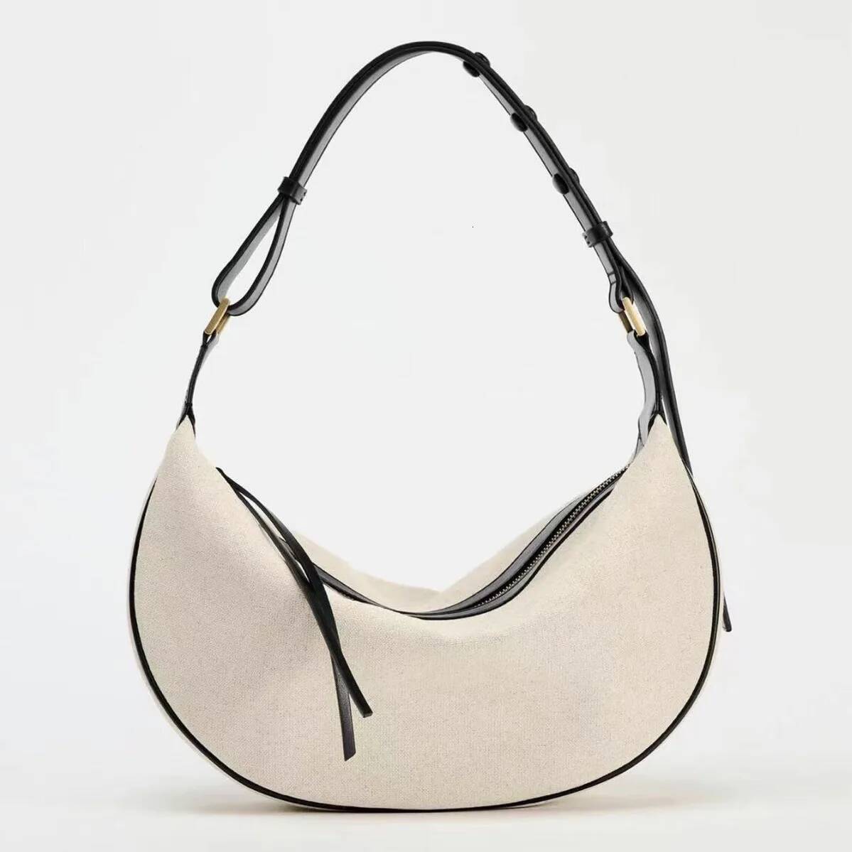 Summer Women's Crossbody Large Capacity Dumpling New Canvas Premium Commuting Shoulder Bag School Teacher Gift high-quality