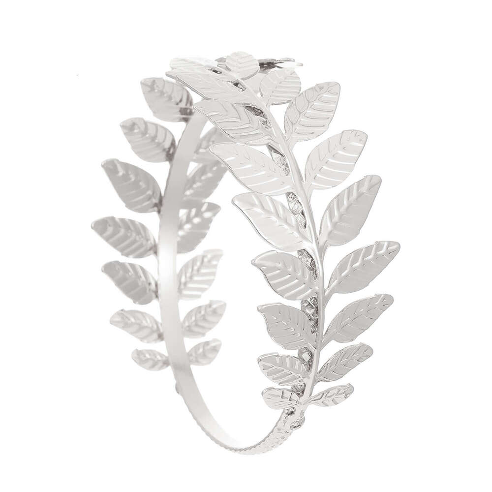 Unique Bracelet for Women Creative Exaggerated Personality Leaf Arm Ring Dual-use Accessory
