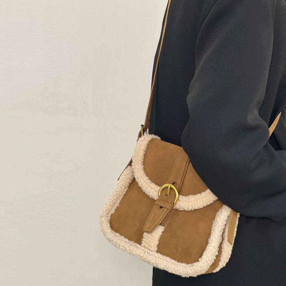 New Small Spring Summer Fashion Korean Style Plush Versatile Single Shoulder Crossbody Women's Bag B5