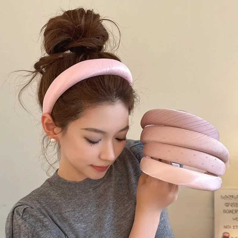 Bands for Wen Sponge Hair Hoop Hair Bands Korean Style Girls Dress Hairbands Fashion Hair Accessories Wear X250812