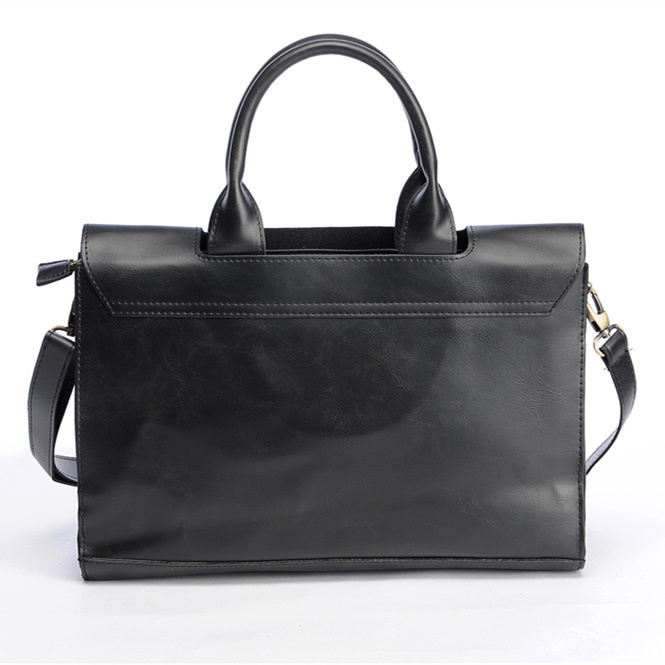 Designer Bookbag for Men | Large Capacity Handbag - Business & Leisure File Storage Tote Bag