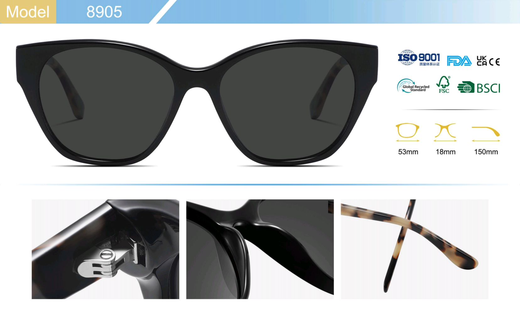 Sleek pilot sunglasses minimalist titanium plastic frames trendy men's unisex polarized lenses lightweight UV protection business trip cafe pj2