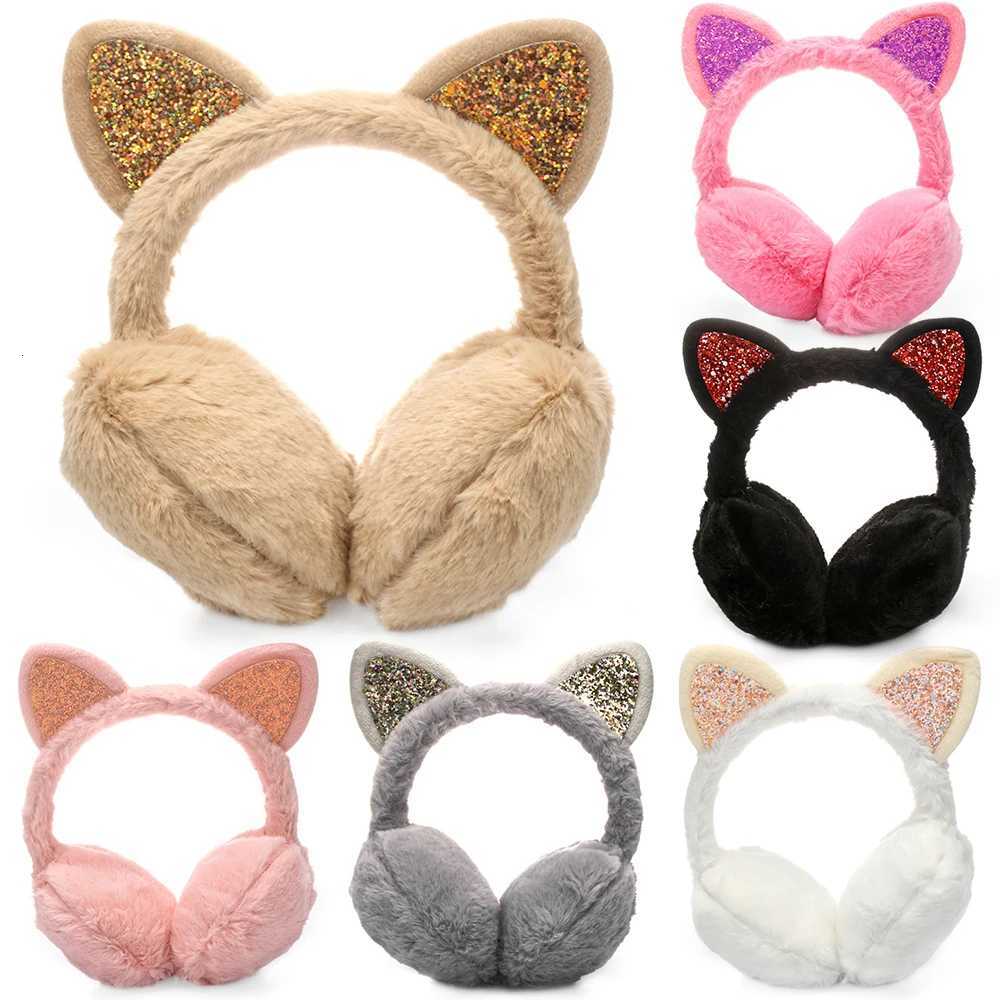 Winter Ear Muffs Ear Warmer Lovely Kids Thick Plush Unicorn Earmuffs New High Quality Ear Covers Kids Gifts Warmer Accessories XJ250812