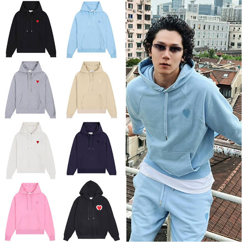 25 AM Men's Hoodies Designer Small Horse Hoodie Pullover Sweatshirt Men Women Autumn Winter Business Casual Style Half Pull Zip Up Jacket Jumper