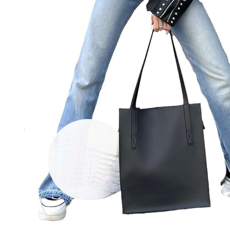 Spring Summer Large Capacity Zipper Tote Single Shoulder Women's Handbag Commuter Document Bag B5