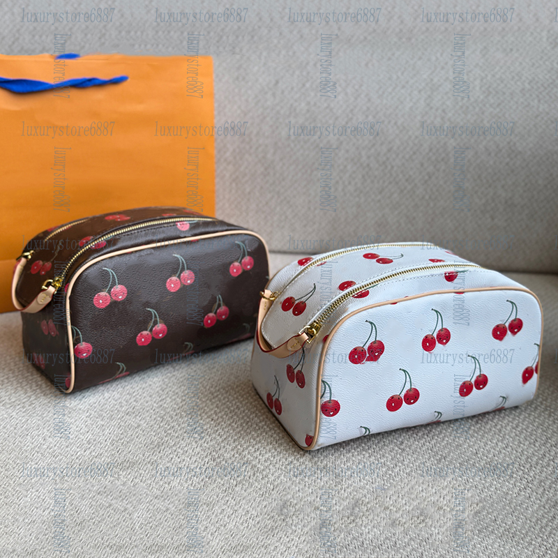 Men And Women Travel Large Capacity Toiletry Bag Purse Makeup Toilet Bag Beauty Makeup Box Pocket Double Zipper Bag Shopping Black Bag m56987