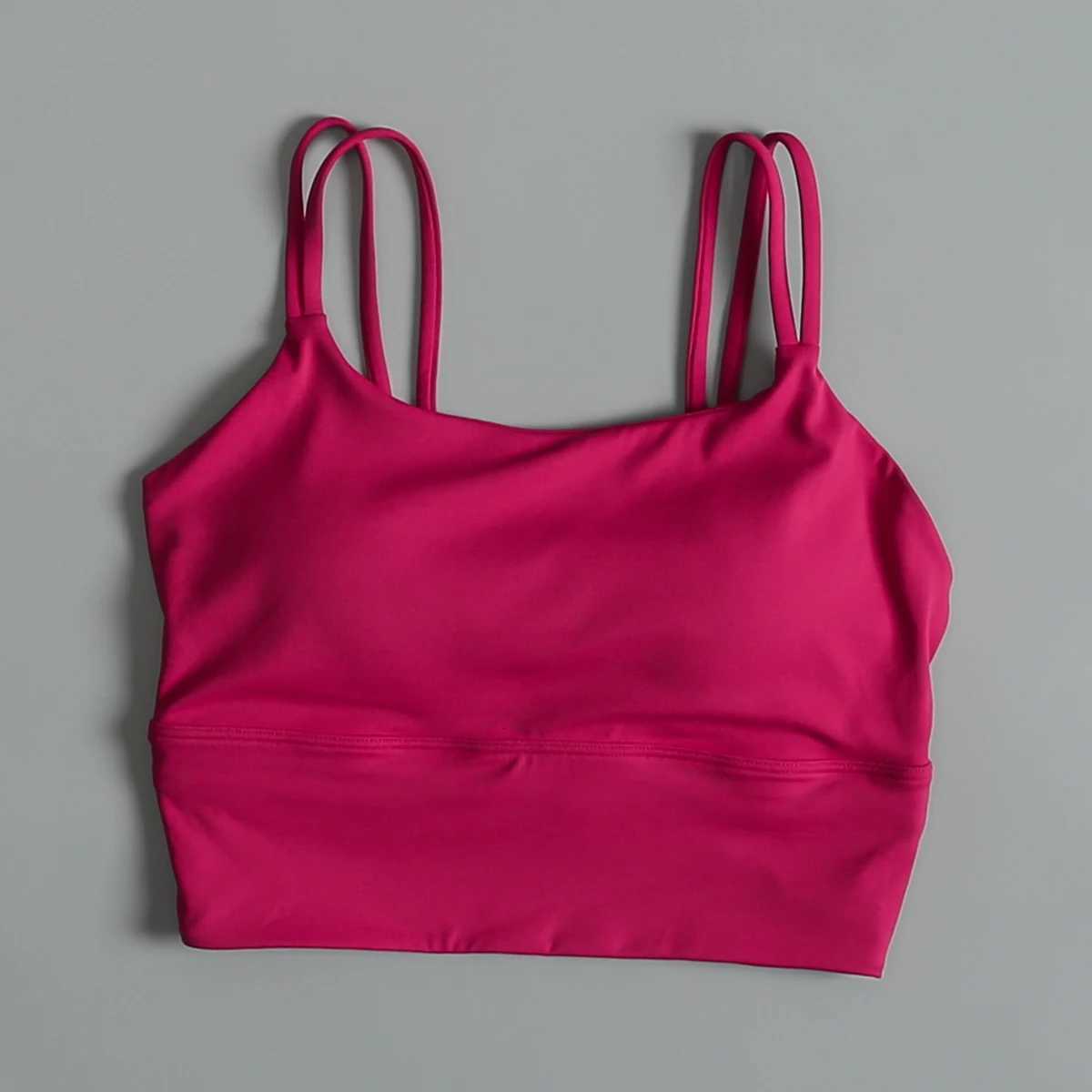 Sports Lingerie Women Beautiful Back Shockproof Running Suit Vest Sexy Temperament Pilates Training Fitness Bra Summer Z250812