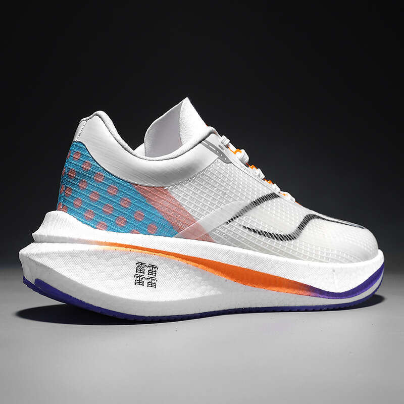 Feidian 3 Popcorn Men Free shipping Trendy Molded Sports Dad MD Ultra-light Mesh Running Shoes for Couples Marathon