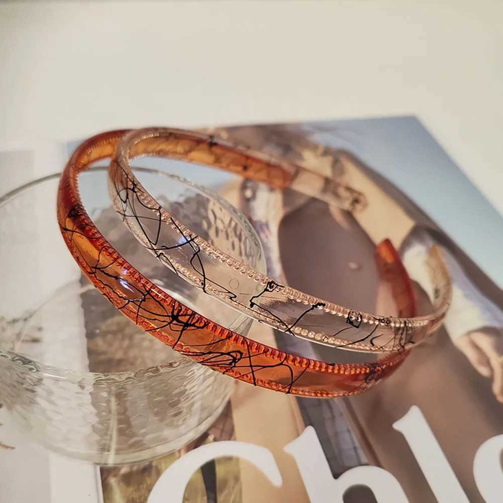 2pcs European and High Quality Black Hairbands for Women Girls Men Korean Sport Washface Hair Accessories Tool X250812