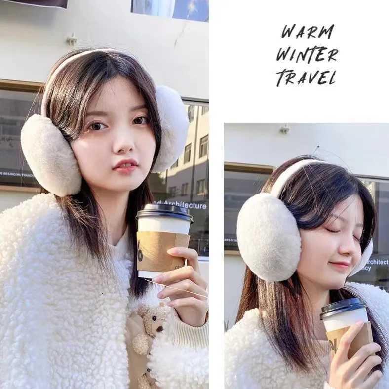 Winter Warm Ear Cups Ear Cups for Men and Women Foldable Soft Plush High-Value Cold and Anti-Freeze Riding Warmth XJ250812