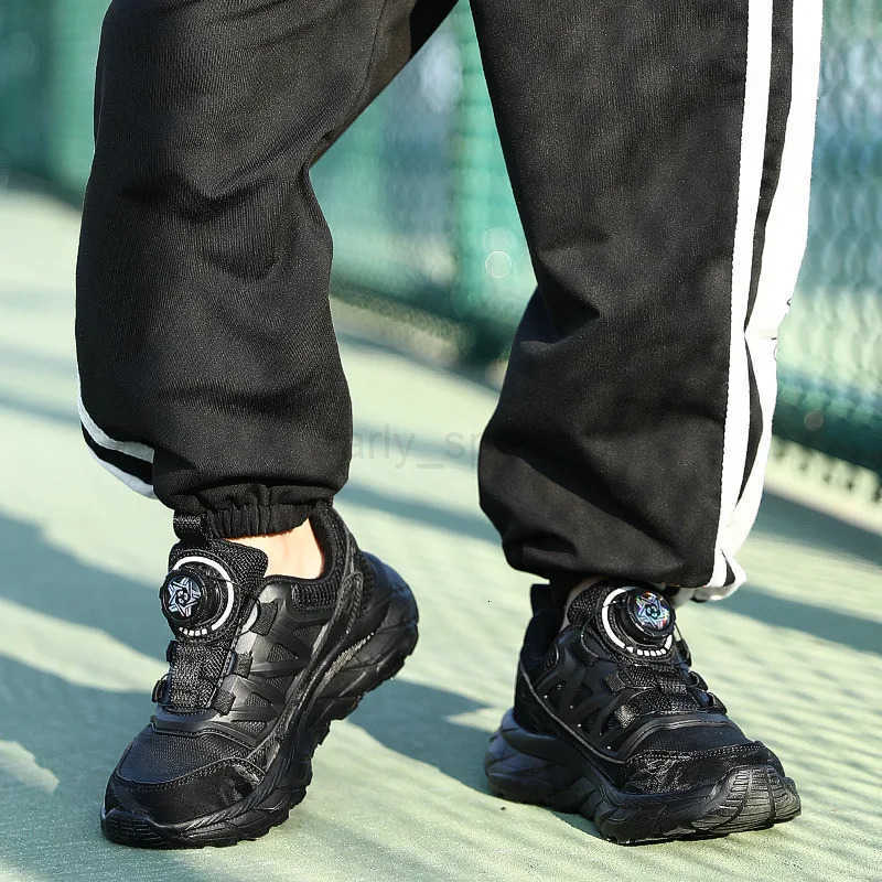 Fashion Knob Sports Shoes For Boys Comfortable Platform Children Casual Shoes Kids Designer Sneakers Breathable Child Sneakers T250812