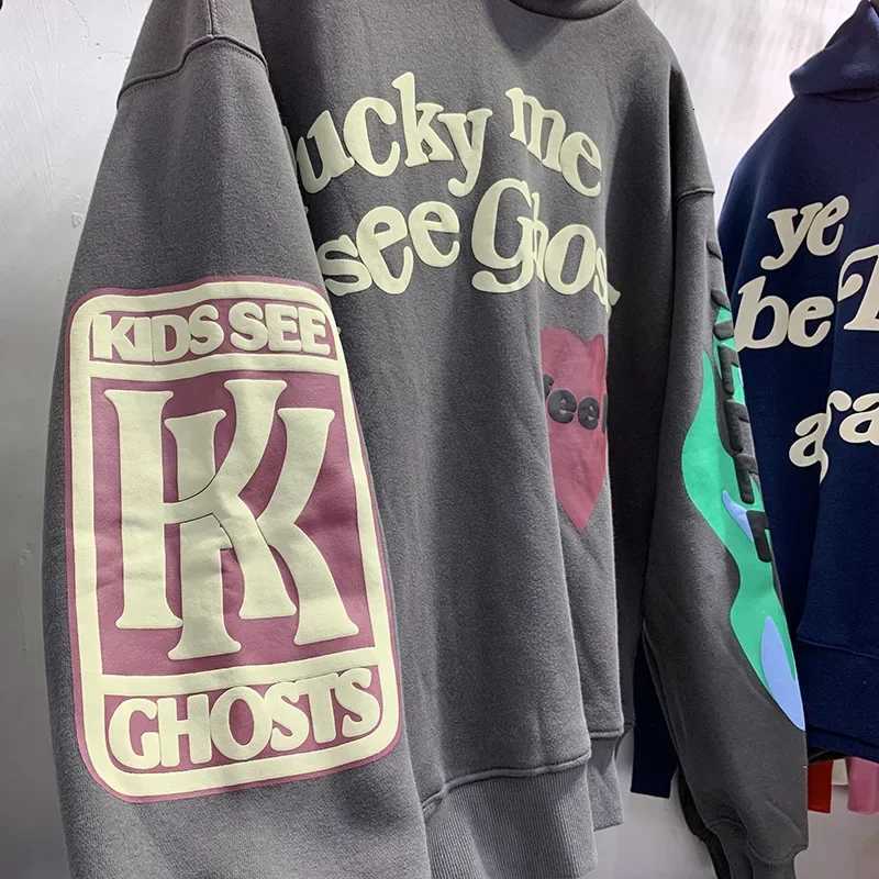25FW Classic Fleece Foam CPFM Kids S Ghosts Hoodie Men Women Best Quality Cotton Oversized Pullovers Hooded X250812