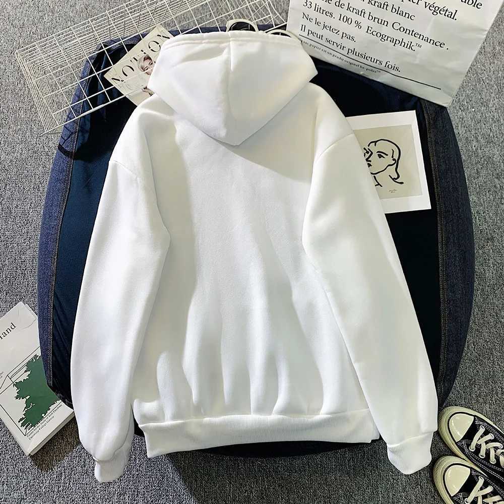 Mens Autumn Fashion Solid Color Harajuku Street Sweatshirt Hoodie Long Sleeves Casual Baggy Clothes Tops Hip Hop Sports Pullover Y250811