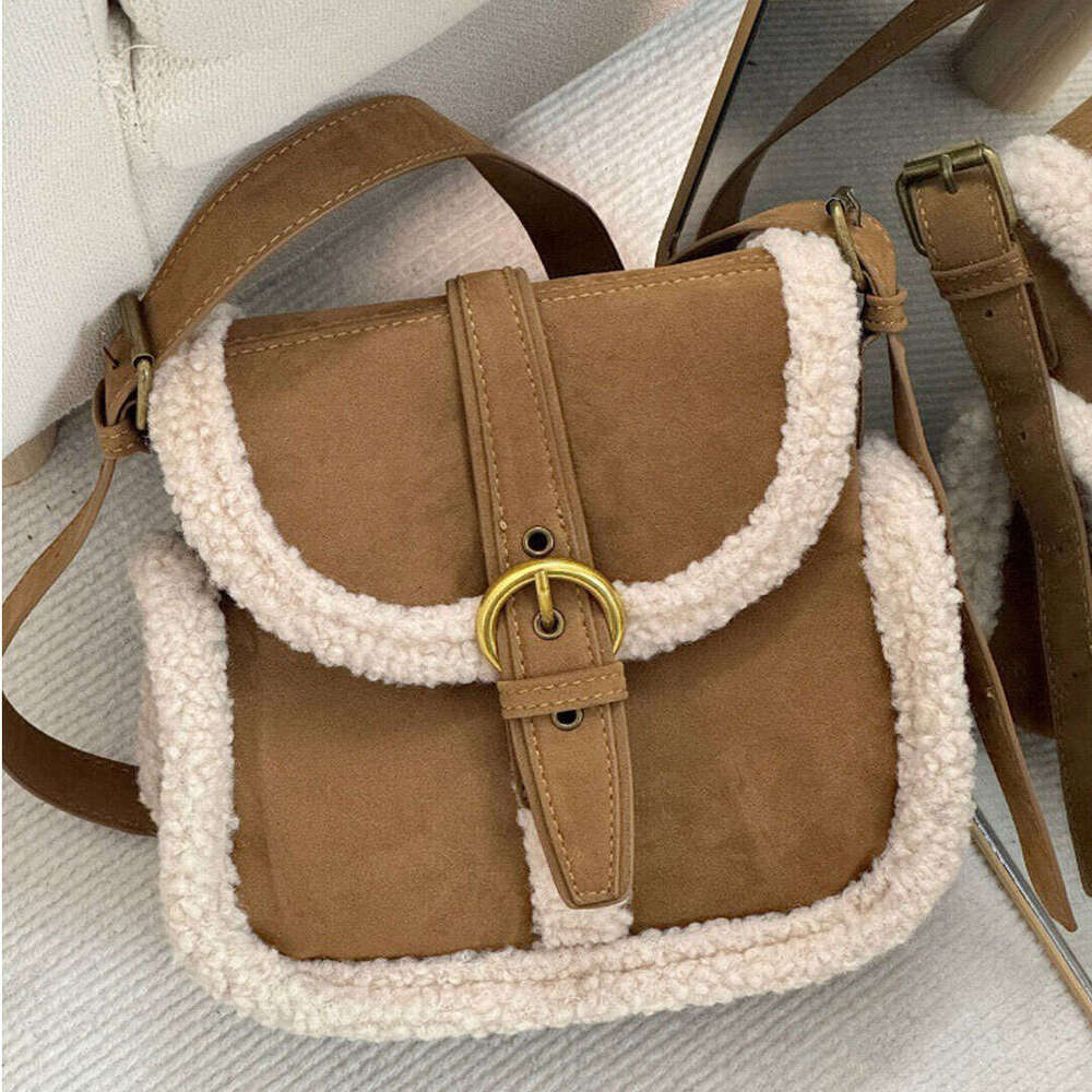 New Small Spring Summer Fashion Korean Style Plush Versatile Single Shoulder Crossbody Women's Bag B5