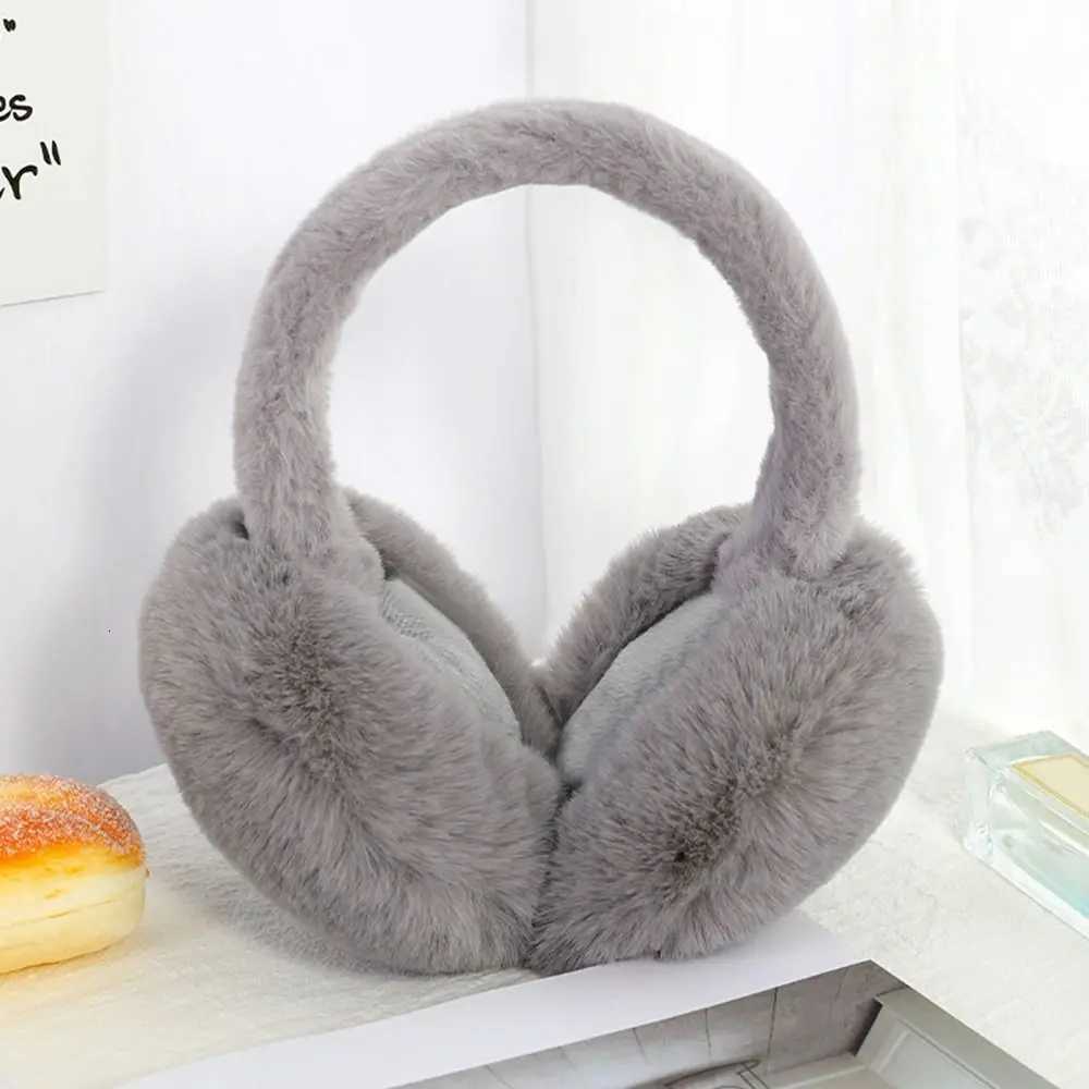 Fashion Portable Earmuffs Outdoor Cold Protection Women Men Faux Fur Ear-Muffs Foldable Earflaps Soft Plush Earmuffs XJ250812