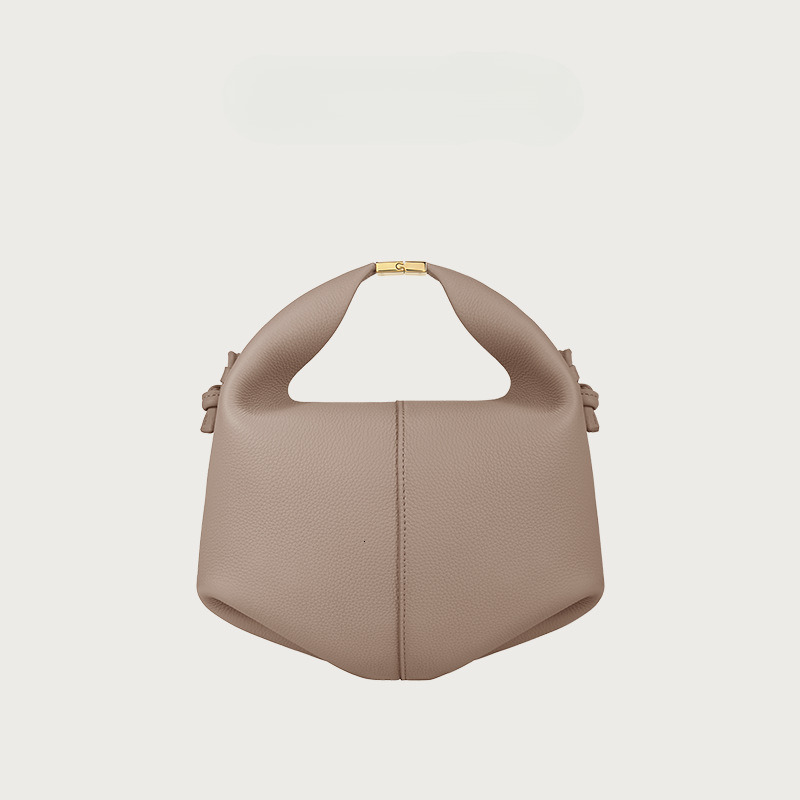 new cross border Paris niche leather commuting shoulder fashion bag bag designer bag women s crossbody bag fashionable dumpling bag