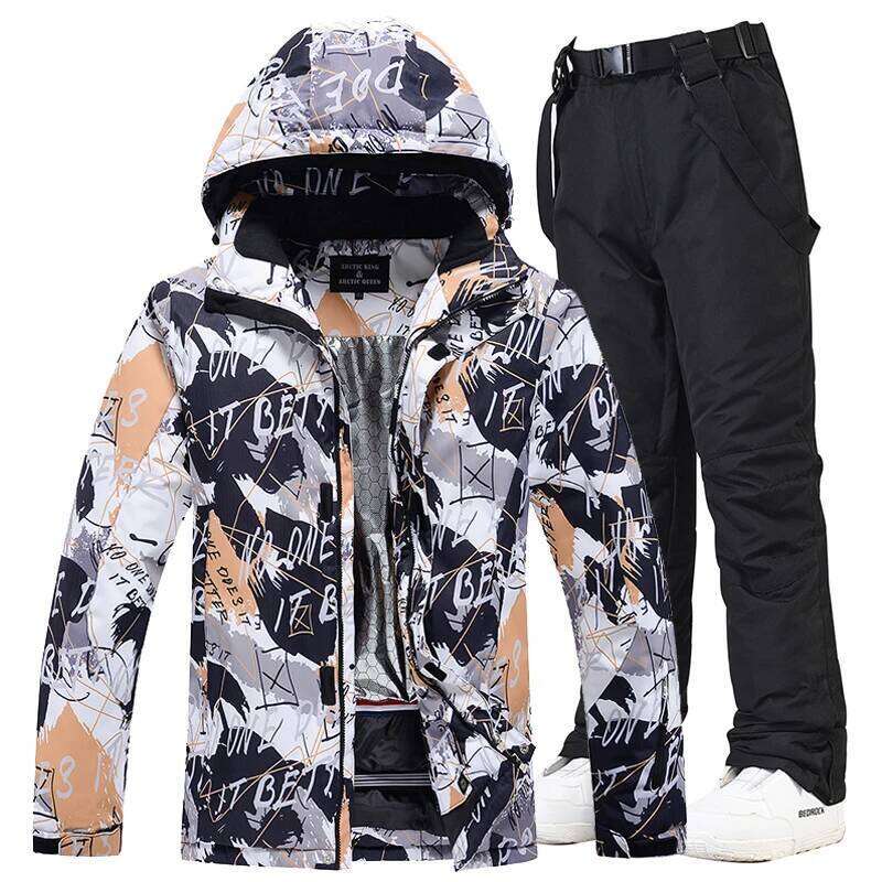 -30, Men Women Snow Wear, Suit, Skiing Brand Jacket, Ski Jacket And Pant Sets, Snowboarding Clothing, Winter