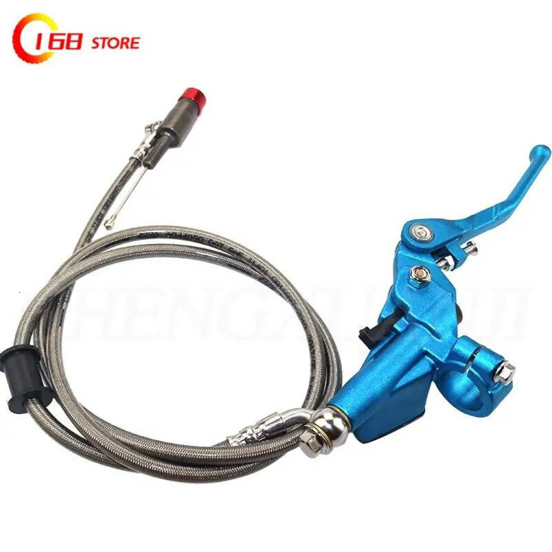 Motorcycle Aluminium Hydraulic 1200mm Sier Lever Master Cylinder Clutch For 125-250cc Vertical Engine Motocross