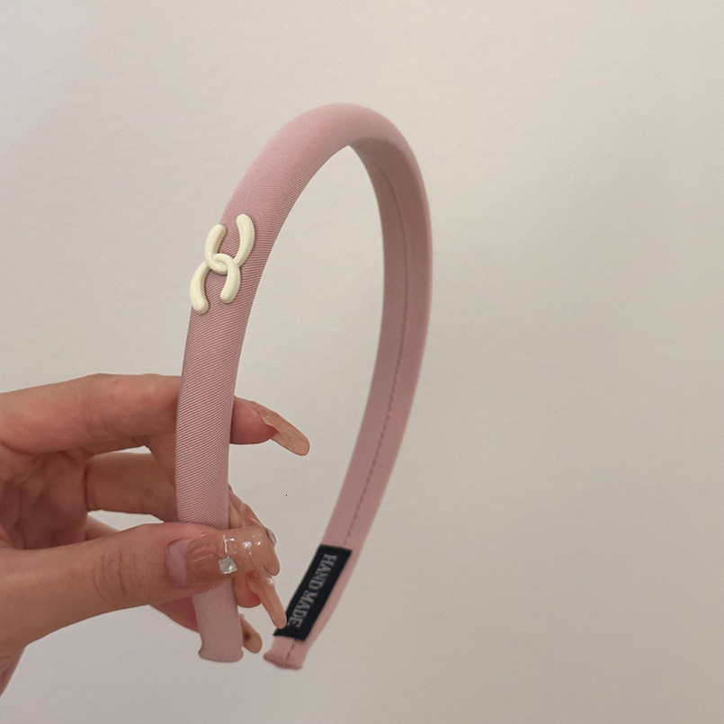 Girly Color~ aron Fresh High Crown Letter Sponge Heightening Contrast Color Headband Clip Hair Accessory