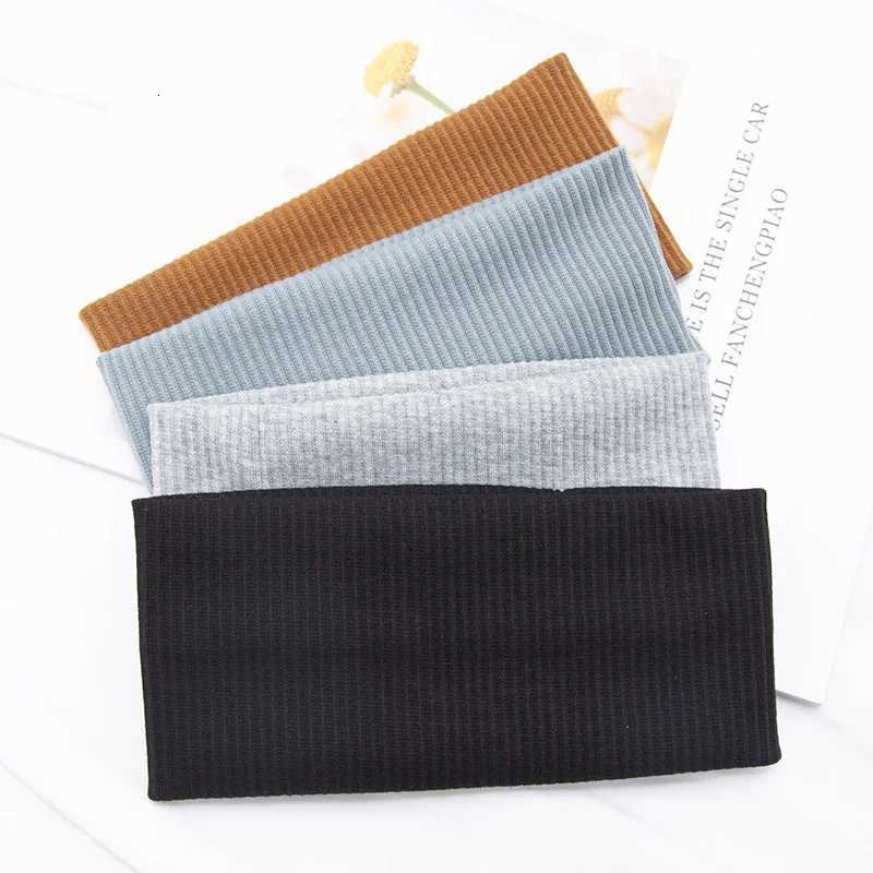 100% Solid Hairband Wide Hair Bands Elastic Band Makeup Hair Hoop Yoga Vintage Wrap Hairstyles Fashion Hair Accessories X250812