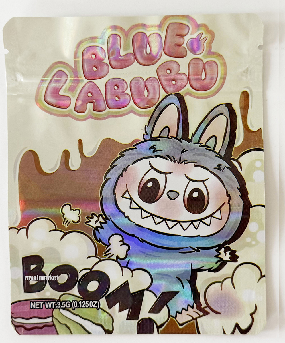 New Designs Cartoon Cake Mylar Bags 3.5g Smell Proof Pouch Soft Touch Empty Zip Lock 3.5 Plastic Package Pouches Storage Packagng case Candy