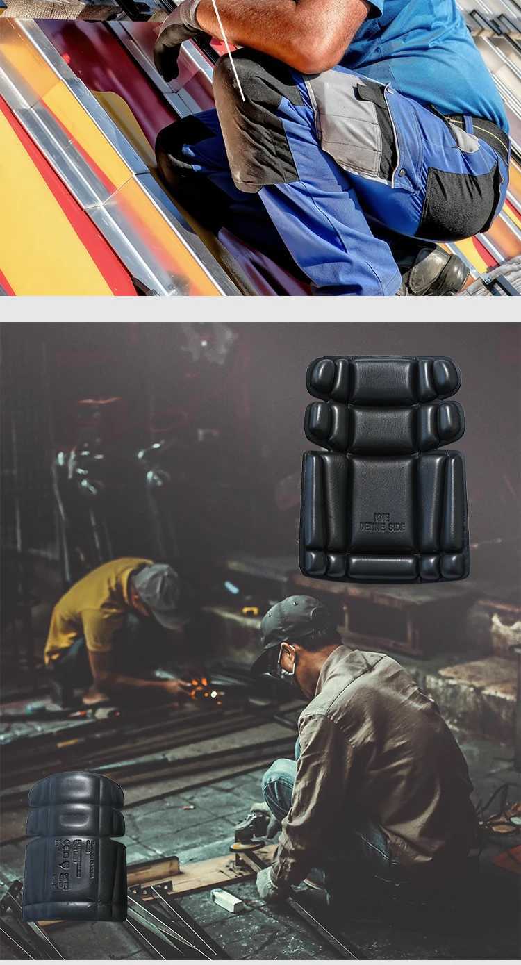 Men Working Pants With Knee Pads Multi Pockets Cargo Pants Work Pants For Men Workwear Cargo Trousers Welder Repairman Uniform X250812