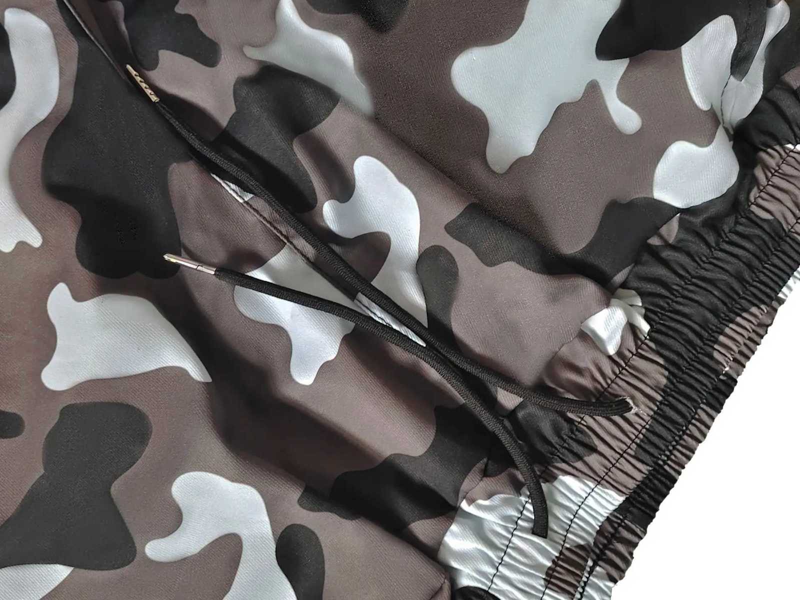 New Large Pocket Loose Overalls Mens Outdoor Sports Jogging Tactical Pants Elastic Waist Casual Work Pants camouflage pants W250812