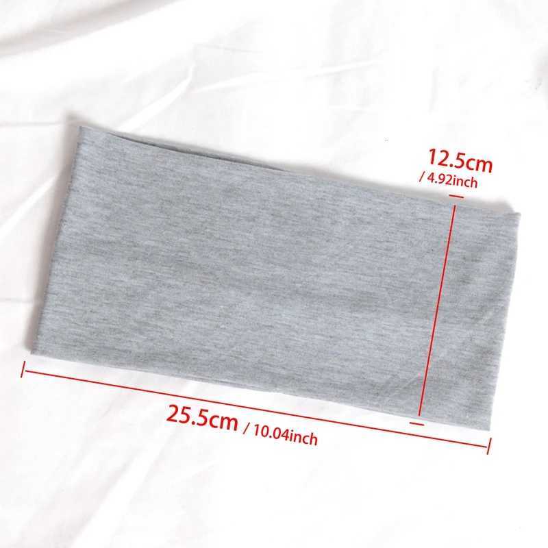 1PC Wide Band Sports Cycling Wash Face Hairbands Soft Yoga Knitted Band for Women Girl Fashion Hair Accessories X250812