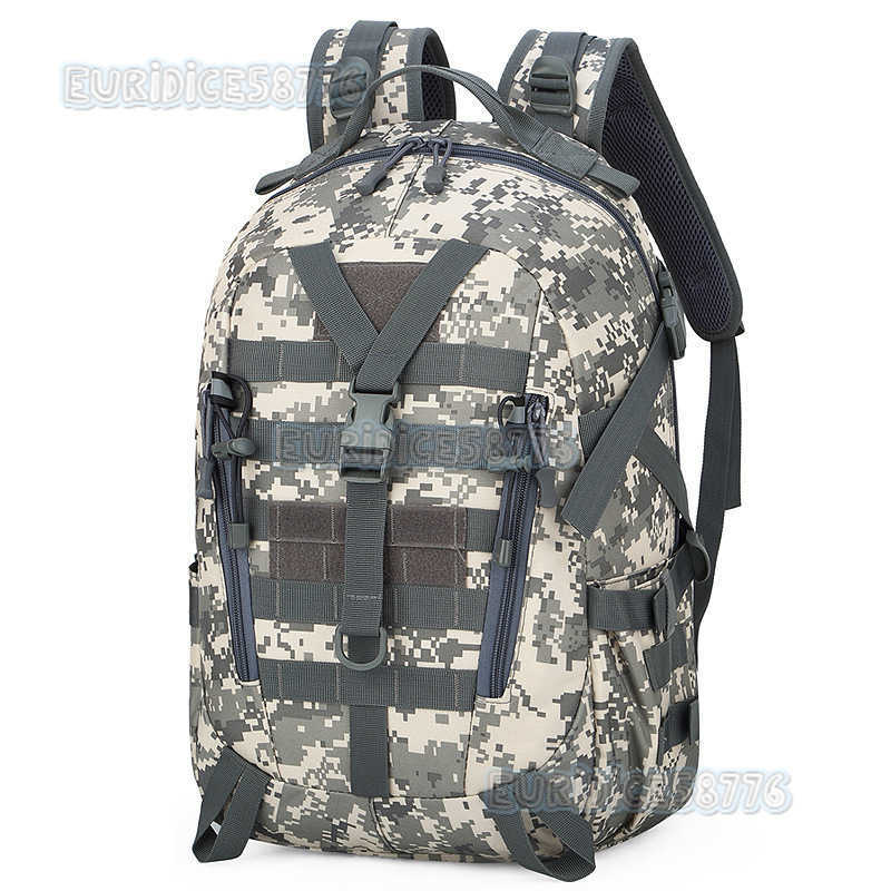 Outdoor Camouflage Mountaineering Backpack Multipurpose Tactical Bag Mens and Womens Large Capacity Backpack New Style H250811