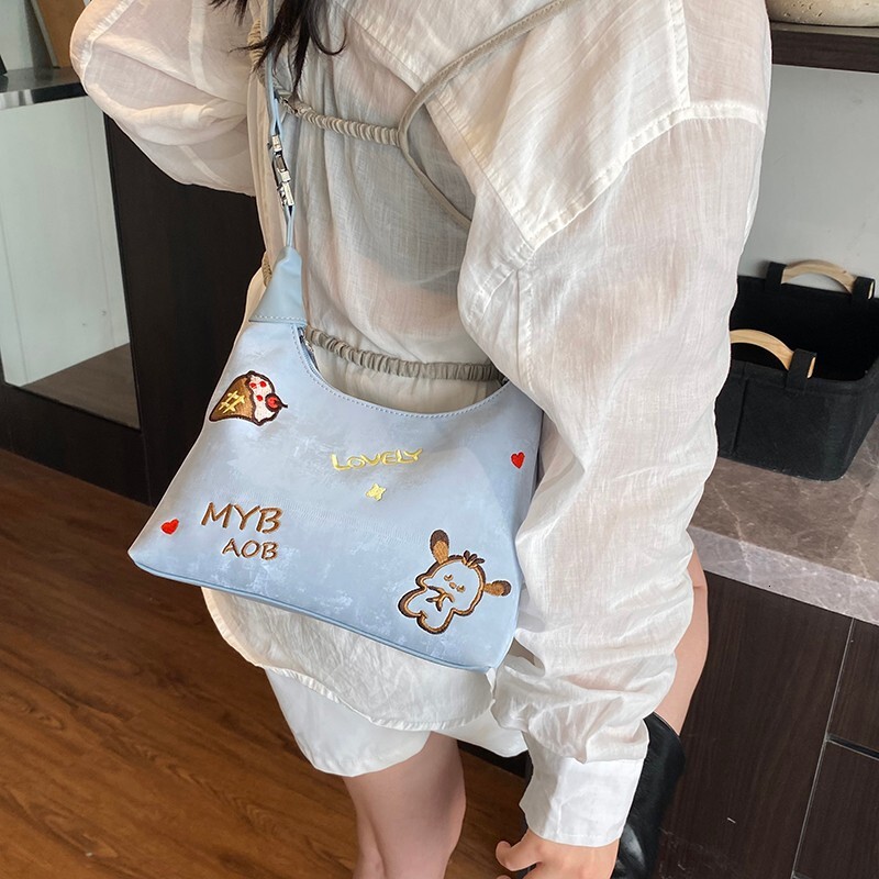 2025 Autumn New Shoulder Bag Popular bag Niche Embroidery Women s Hand held Bag Autumn New Designer Bag New Women s Crossbody Bag women s Fashion Hand