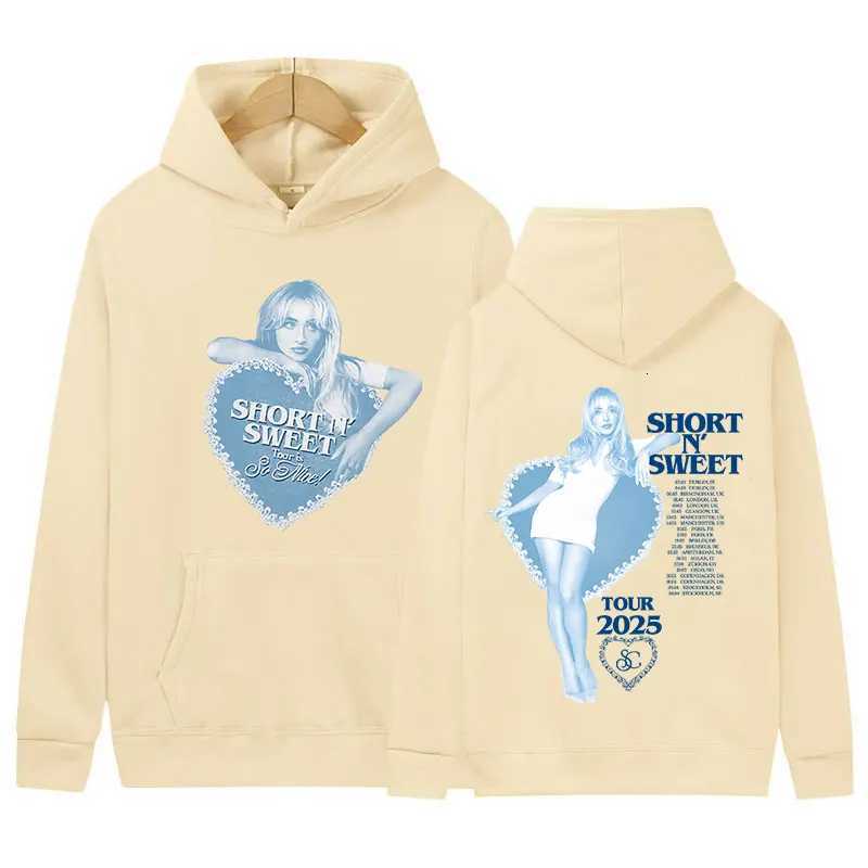 Singer Sabrina Carpenter Tour 2025 Album Merch Hoody Short N Swt Casual Oversized Sweatshirt Unisex Vintage Aesthetic Hoodies X250812