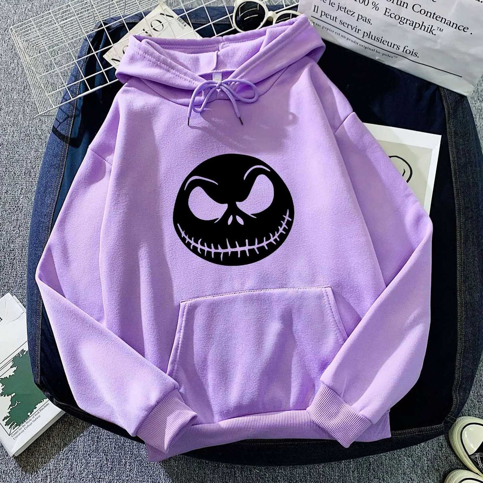 Sewn mouth mask printed hoodie for men and women couples hoodie autumn and winter casual solid color warm hoodie Y250811